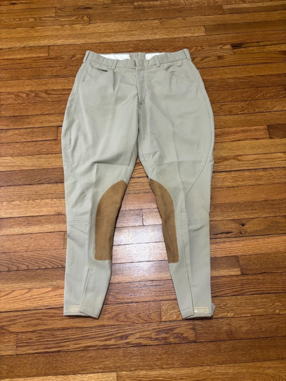 The Tailored Sportsman Breeches Riding Pants Women's Size 32 Tall Khaki Beige